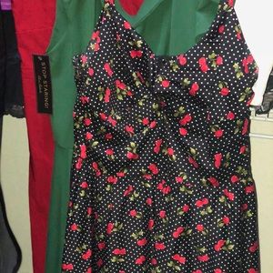 Stop staring pin up dress 16 euc